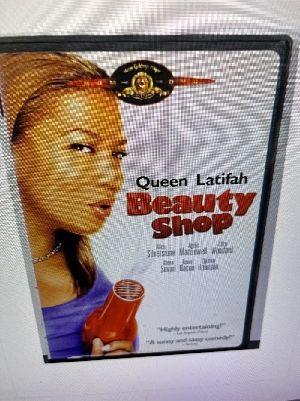 Dreamworks DVD — White & Red Cover Featuring Salon Artwork